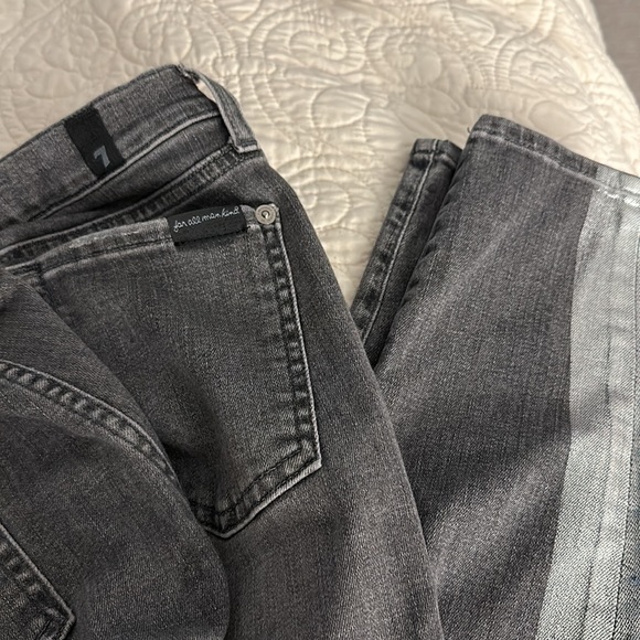 7 for all mankind skinny jeans - Picture 3 of 4